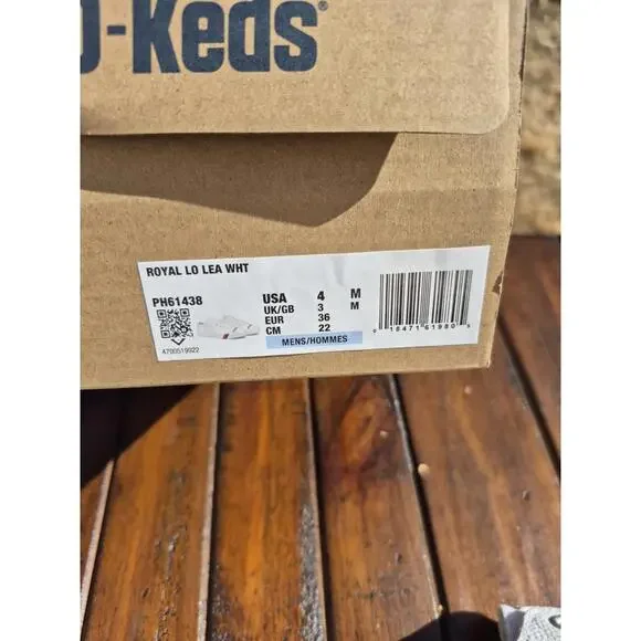 PRO-Keds Royal Low Leather White Men’s Size 4 PH61438 Low New Very Nice - Picture 8 of 8